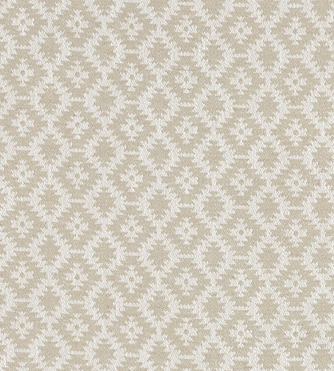 Mono Fabric by Clarke & Clarke Ivory/linen