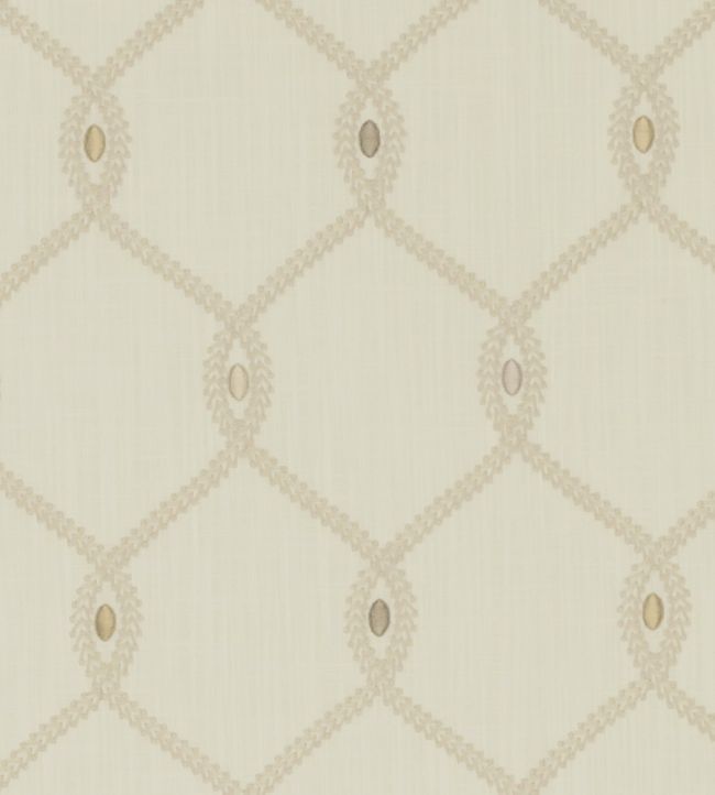 Opus Fabric by Clarke & Clarke Ivory