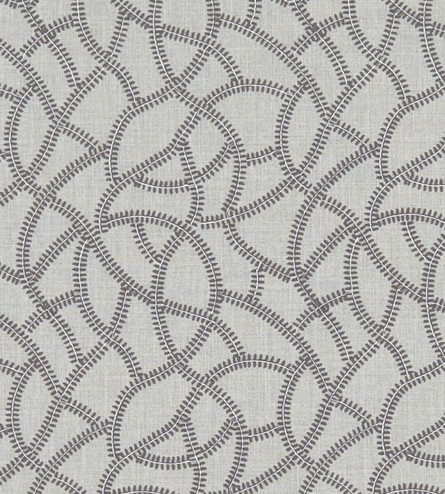 Panache Fabric by Clarke & Clarke Charcoal