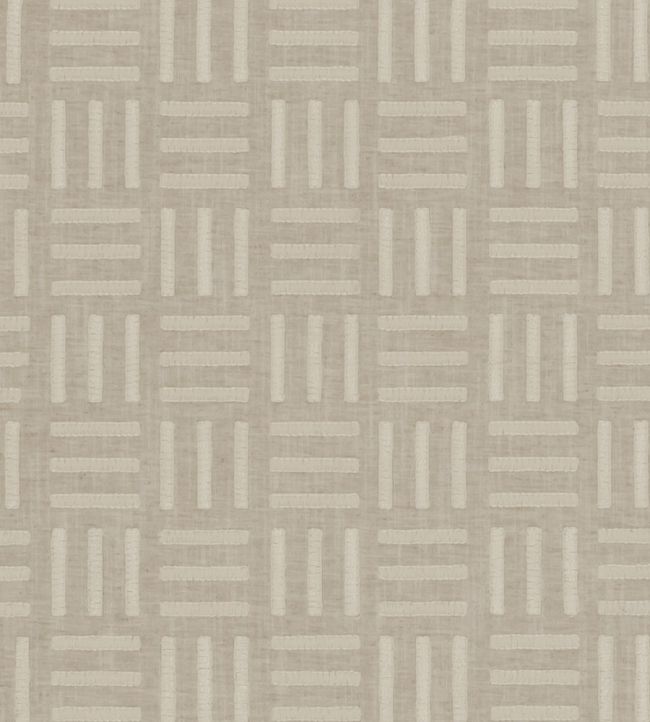Parallel Fabric by Clarke & Clarke Linen