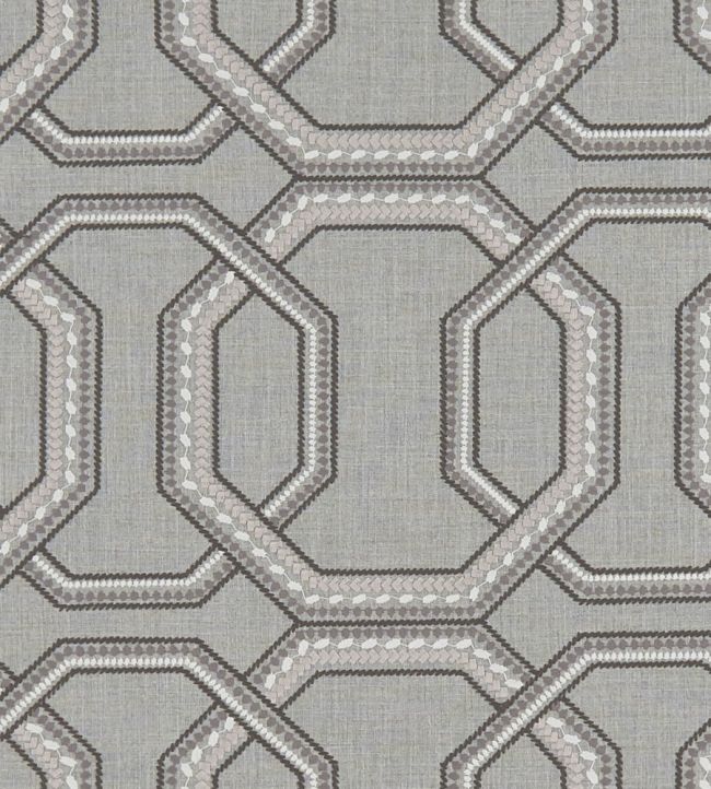Repeat Fabric by Clarke & Clarke Charcoal