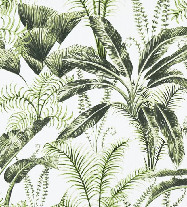 Majorelle Fabric by Clarke & Clarke Ivory