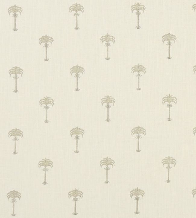 Menara Metallic Fabric by Clarke & Clarke Champagne/Ivory