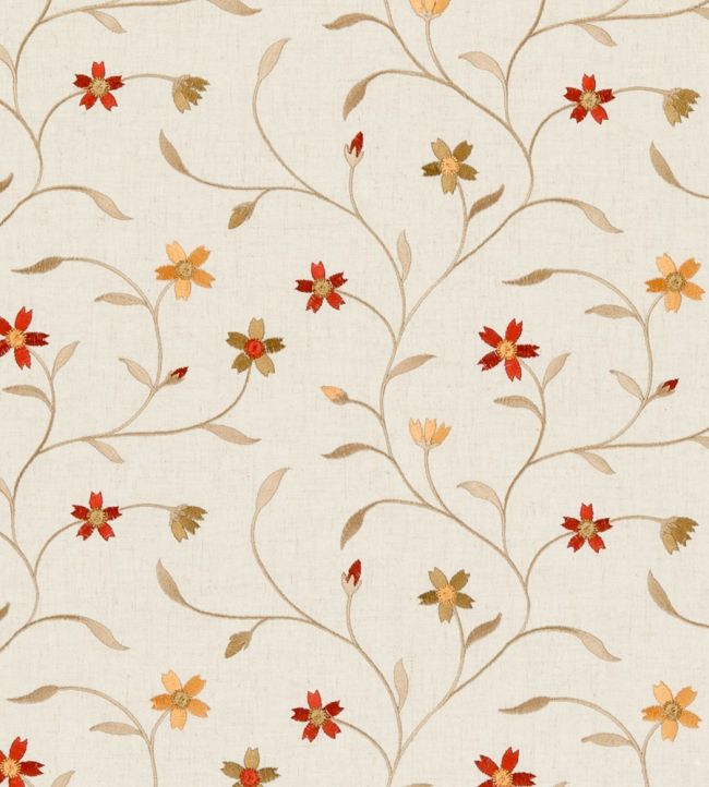 Mellor Fabric by Clarke & Clarke Spice