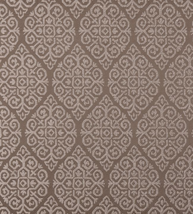 Zari Fabric by Clarke & Clarke Natural