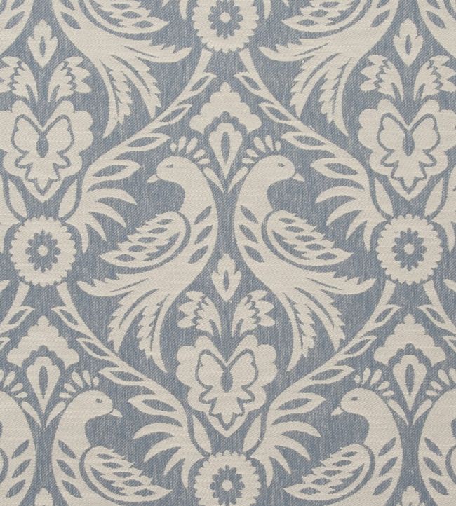 Harewood Fabric by Clarke & Clarke Chambray