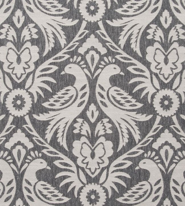 Harewood Fabric by Clarke & Clarke Charcoal