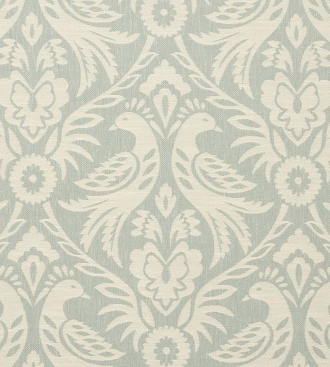 Harewood Fabric by Clarke & Clarke Duck Egg