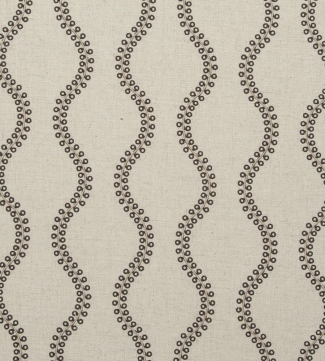 Woburn Fabric by Clarke & Clarke Charcoal
