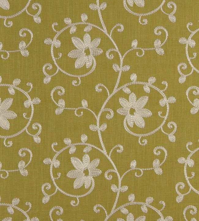 Ashley Fabric by Clarke & Clarke Apple