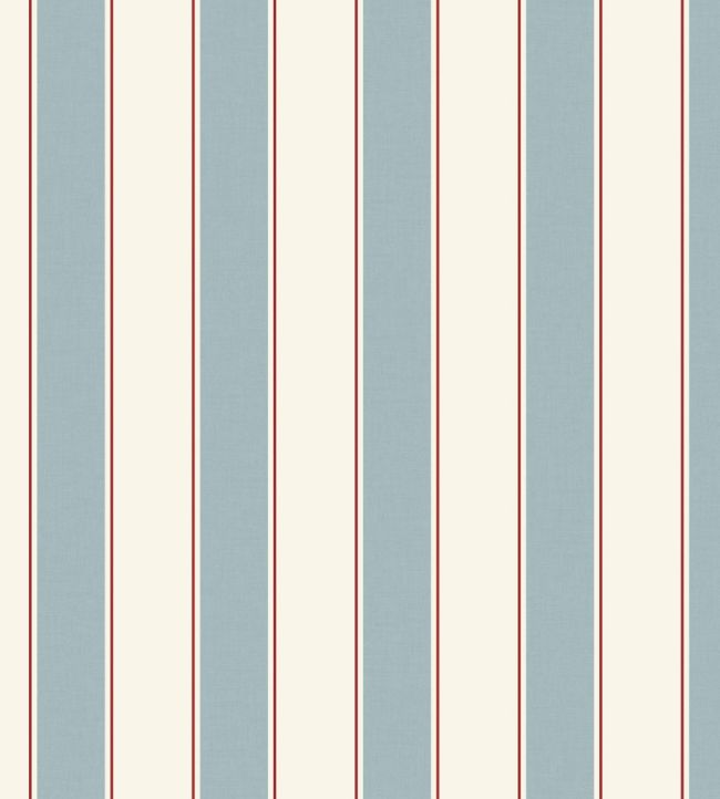 Classic Lines Wallpaper by Caselio Bleu Ciel