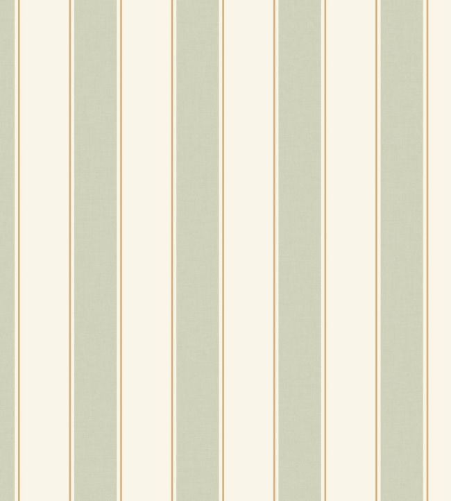 Classic Lines Wallpaper by Caselio Vert Amande Or