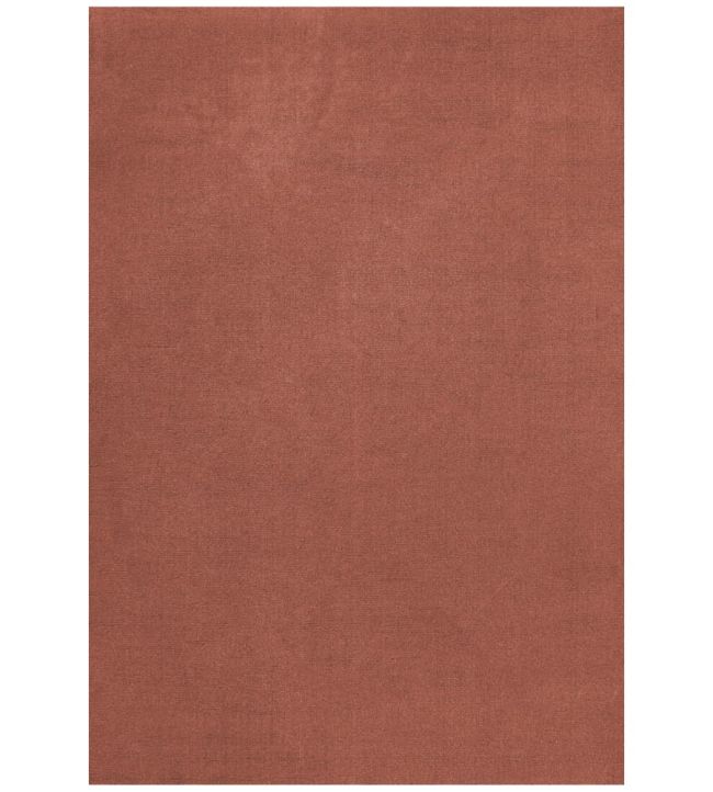 Layered Classic Solid Wool rug Red Ochre WPLCI180270 Red Ochre