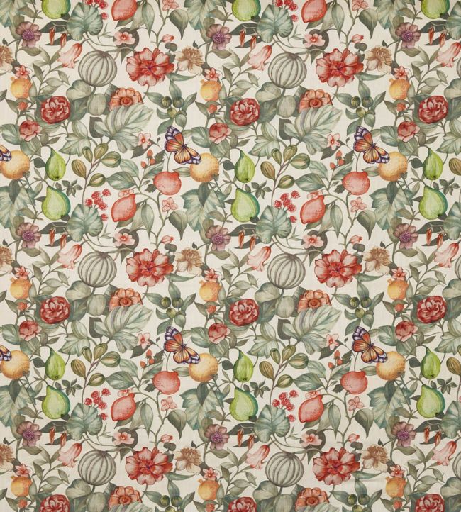 Clemence Fabric by Prestigious Textiles Papaya