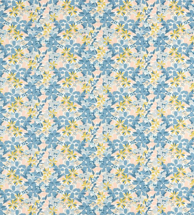 Clementine Fabric by Clarke & Clarke Denim