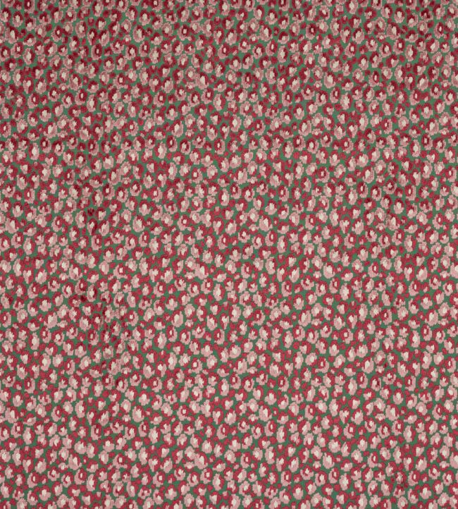 Cleo Fabric by Jane Churchill Pink/Green