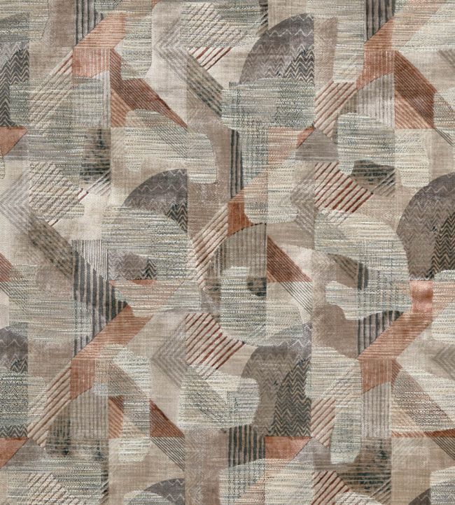 Clifford Fabric by Prestigious Textiles Cinnamon