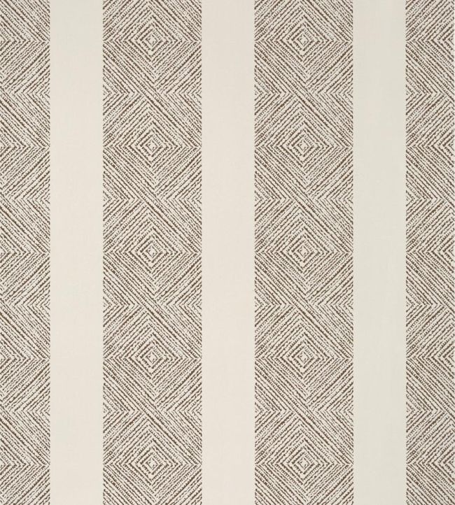 Clipperton Stripe Wallpaper by Anna French Brown/Natural