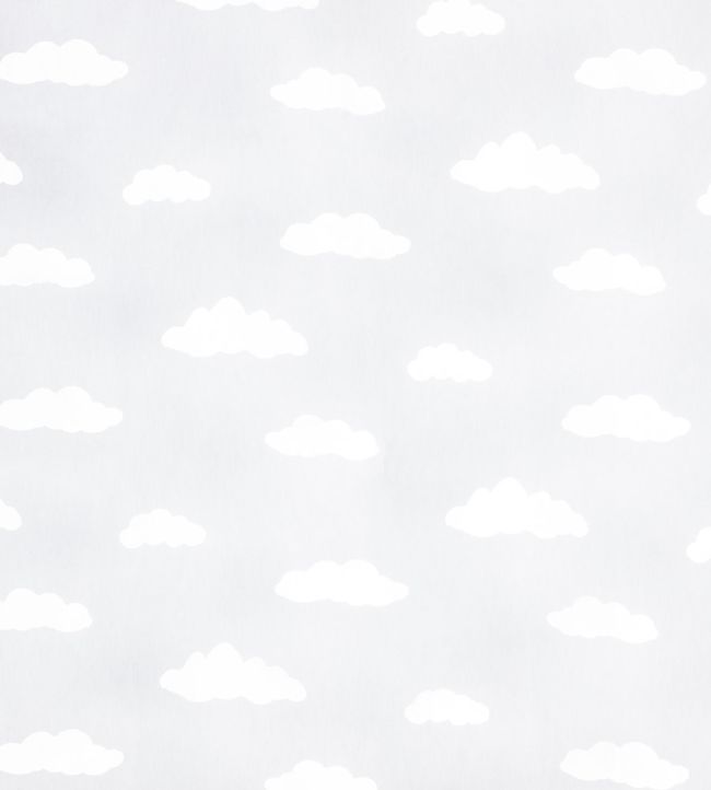 Cloud Dance Sheer Fabric by Villa Nova White