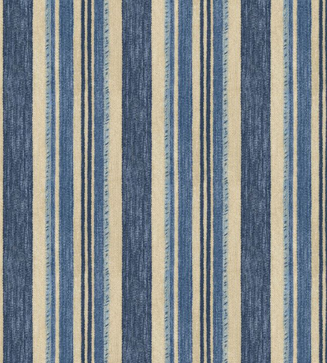 Cloudline Wallpaper by GP & J Baker Indigo