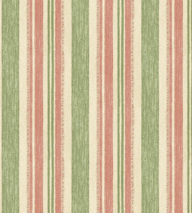 Cloudline Wallpaper by GP & J Baker Soft Red/Green