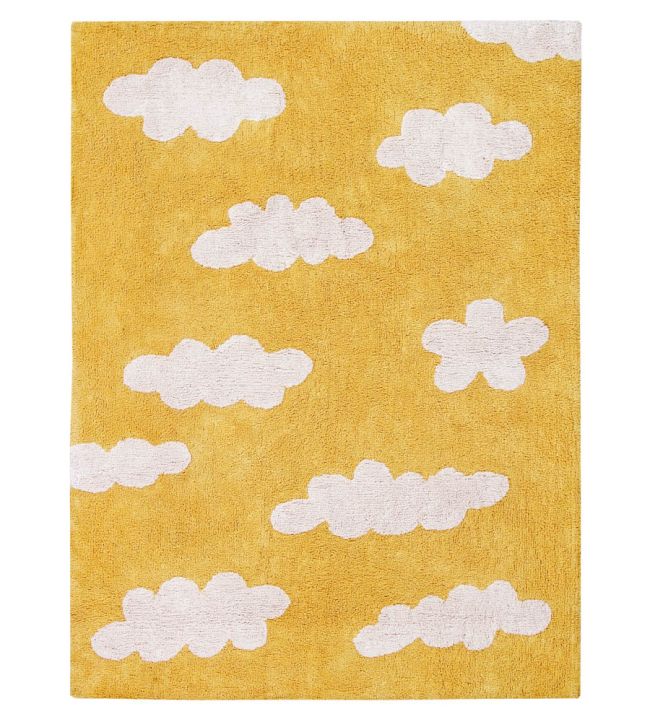 Lorena Canals Clouds rug Mustard C-CL-MU Mustard