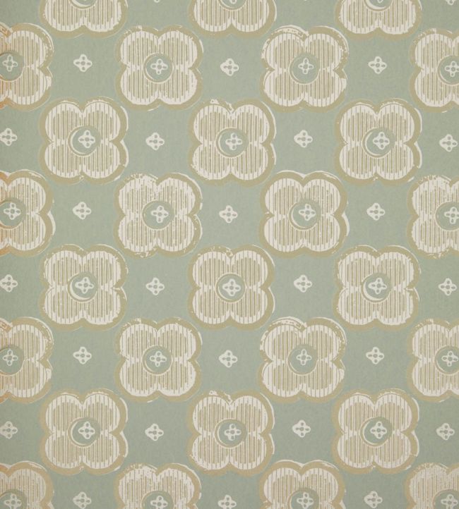 Clover Club Wallpaper by Liberty Robins Egg