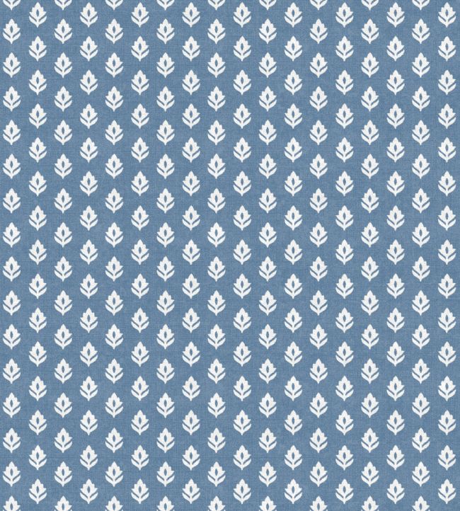 Clover Wallpaper by Coordonne Cobalt