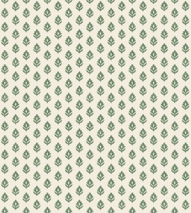 Clover Wallpaper by Coordonne Green