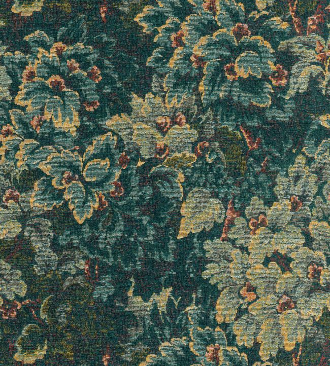 Cluny Fabric by Nobilis Inidigo
