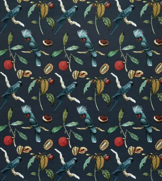 Cockatoo Fabric by Ashley Wilde Ink