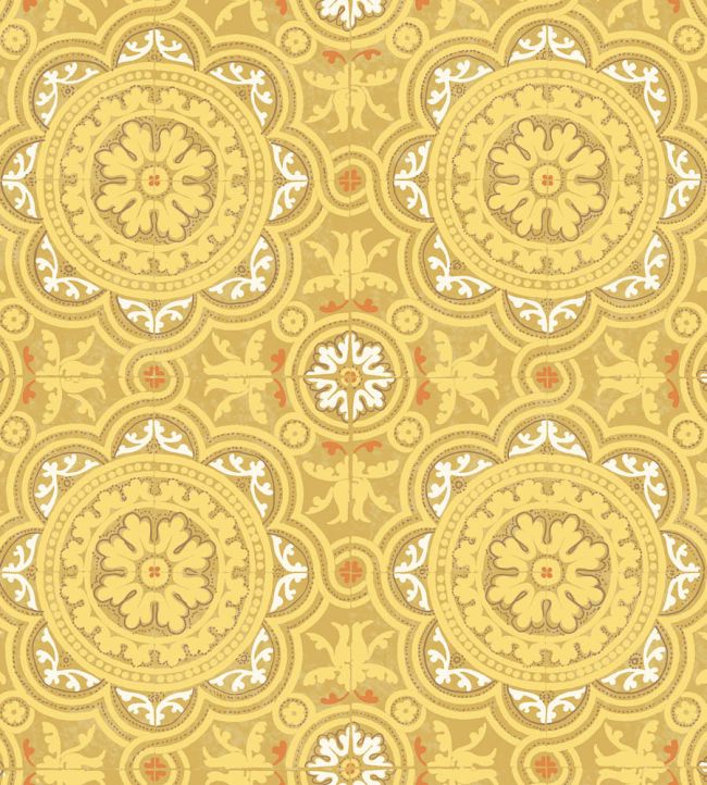 Piccadilly Wallpaper by Cole & Son Ochre