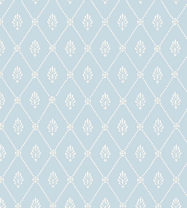 Alma Wallpaper by Cole & Son Ice Blue