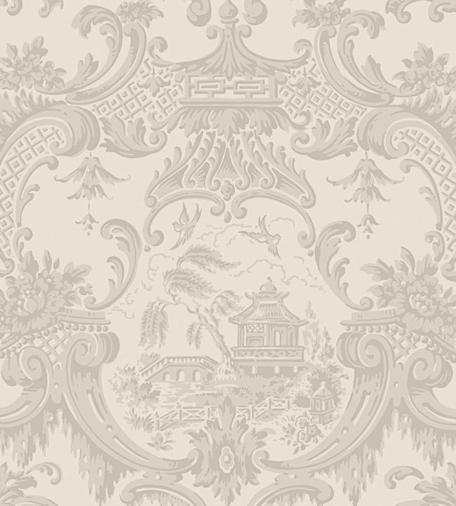 Chippendale China Wallpaper by Cole & Son Stone