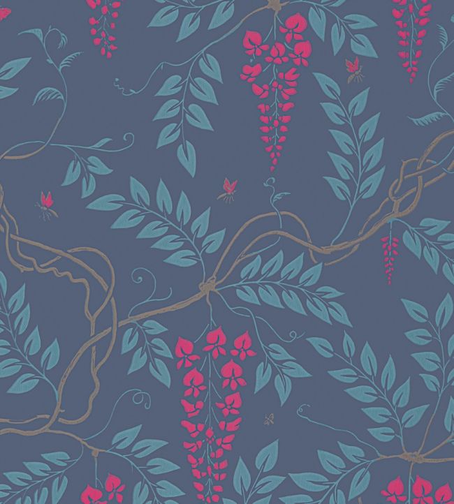 Egerton Wallpaper by Cole & Son Cerise