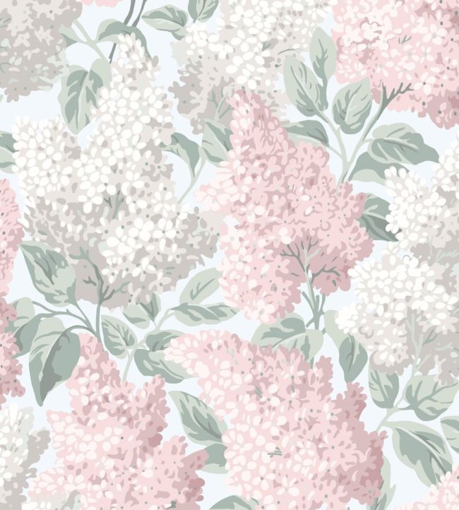 Lilac Wallpaper by Cole & Son Ballet Slipper & Dove on Silver Birch