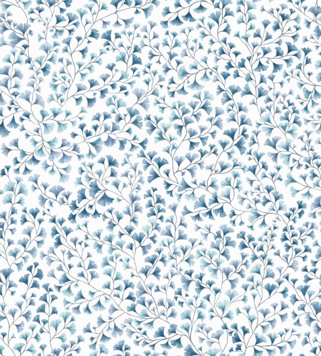 Maidenhair Wallpaper by Cole & Son China Blue