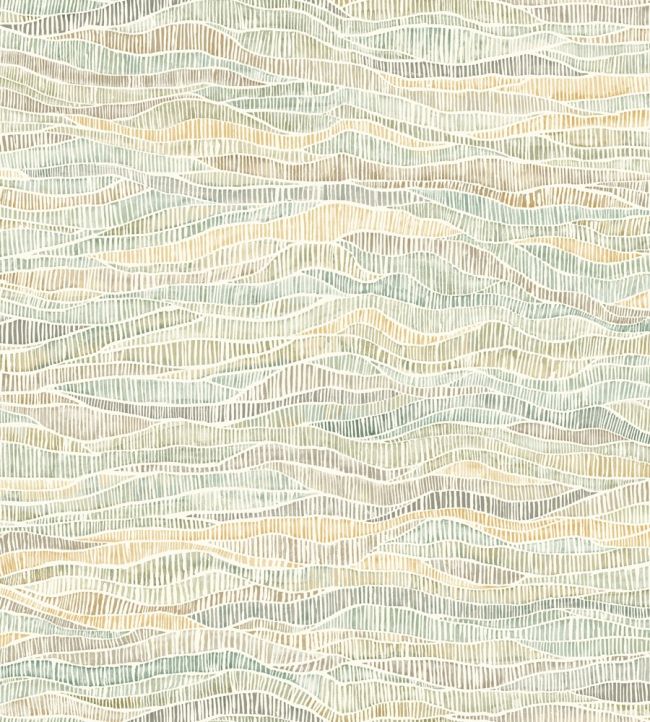 Meadow Wallpaper by Cole & Son Buttercup, Sage & Soot