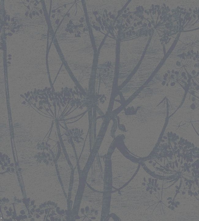 Cow Parsley Wallpaper by Cole & Son Warm Dark Grey