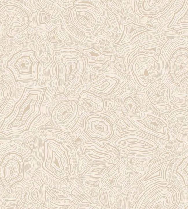 Malachite Wallpaper by Cole & Son Parchment & Gold