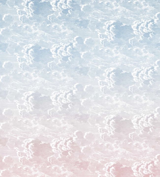 Nuvole Al Tramonto Mural by Cole & Son Dusk (Pink)