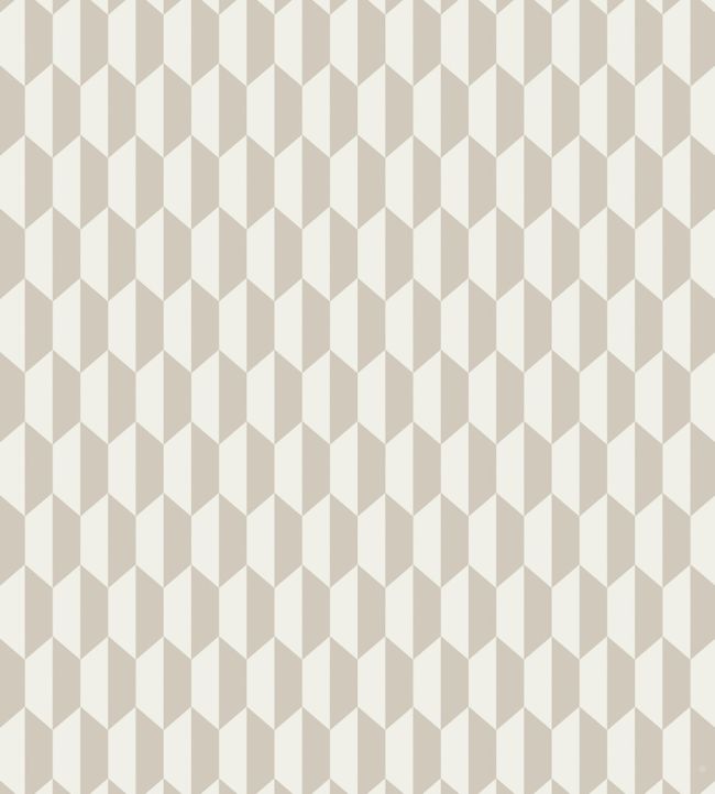 Tile Fabric by Cole & Son Cream/Parchment
