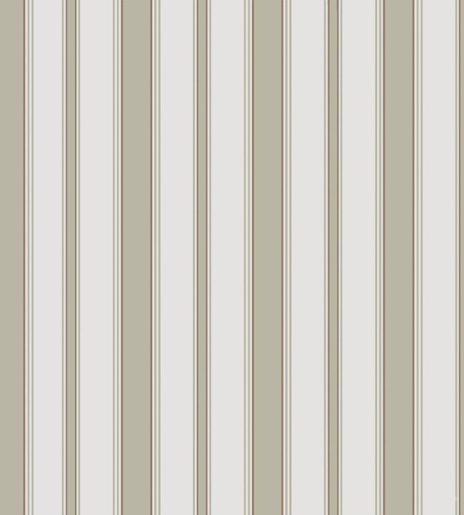 Cambridge Stripe Wallpaper by Cole & Son Soft Green