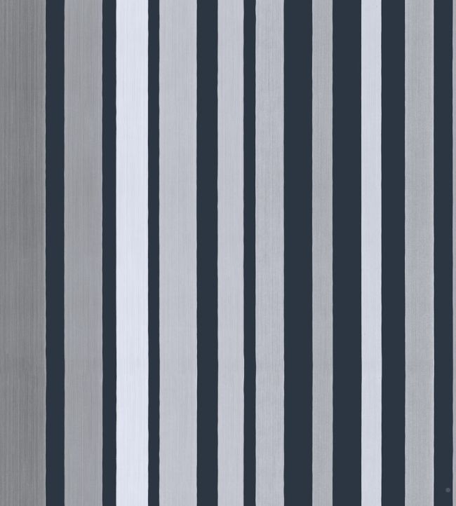 Carousel Stripe Wallpaper by Cole & Son Grey