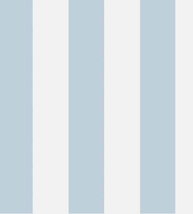 Glastonbury Stripe Wallpaper by Cole & Son Pale Blue