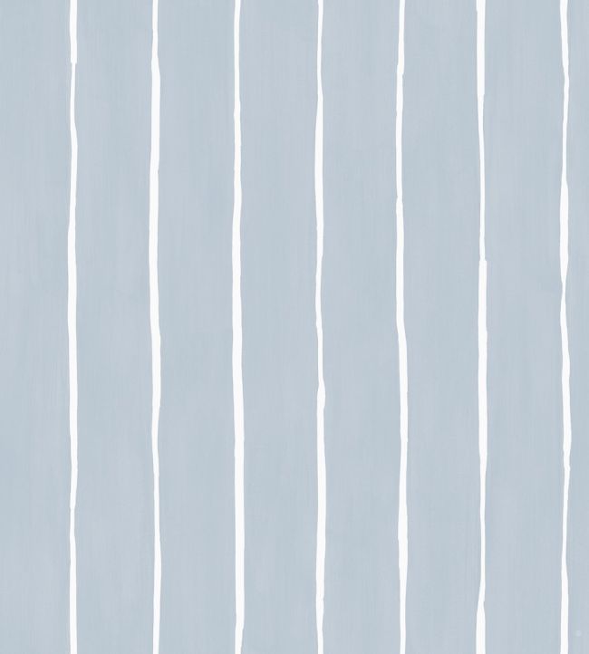 Marquee Stripe Wallpaper by Cole & Son Pale Blue
