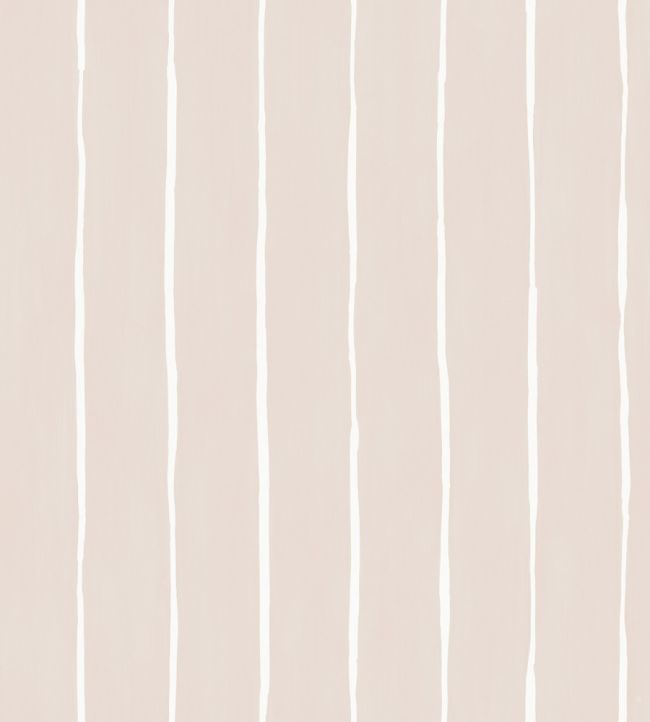 Marquee Stripe Wallpaper by Cole & Son Soft Pink
