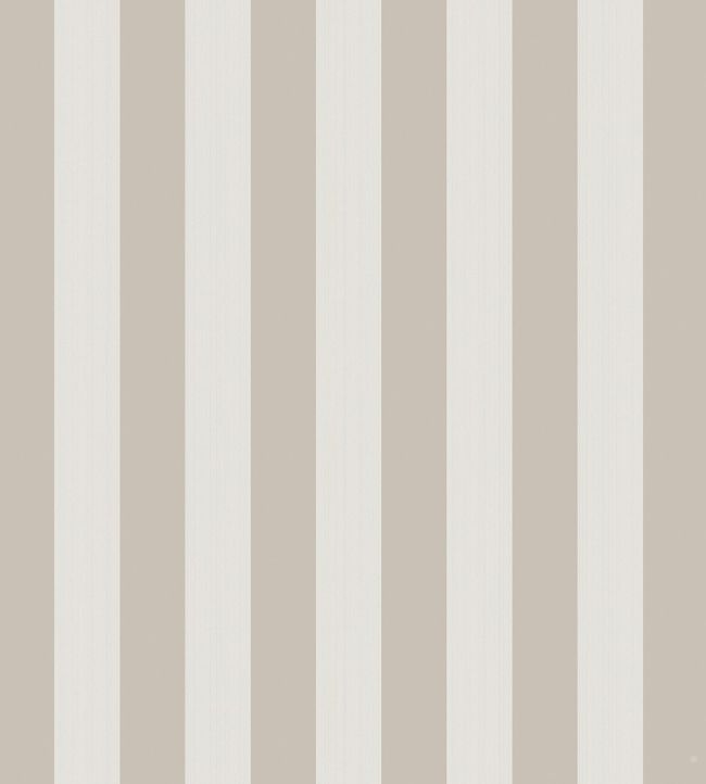 Regatta Stripe Wallpaper by Cole & Son Stone/Parchment