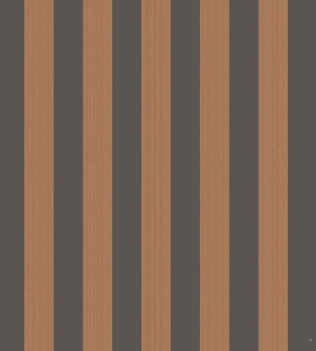 Regatta Stripe Wallpaper by Cole & Son Tan/Black