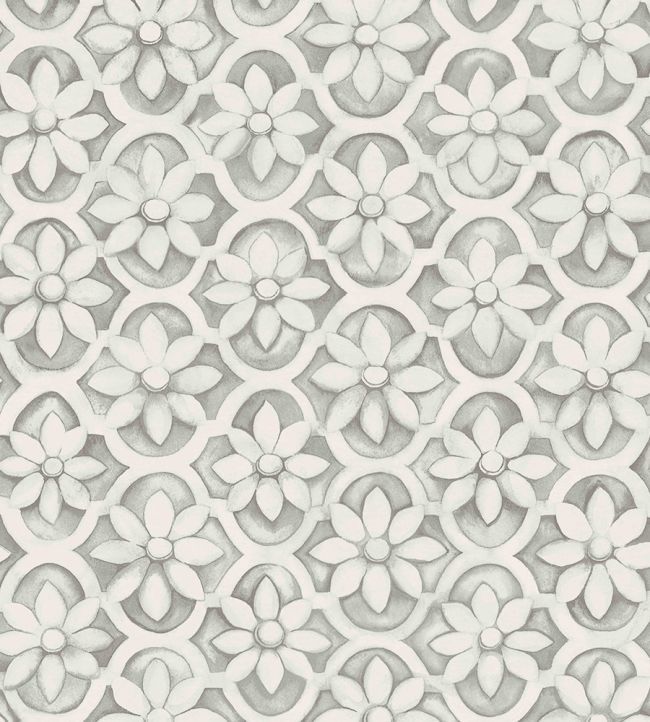 Jali Trellis Wallpaper by Cole & Son Stone